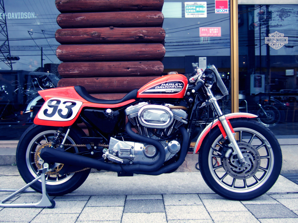Harley-Davidson Sportster XLH レーサー カスタム