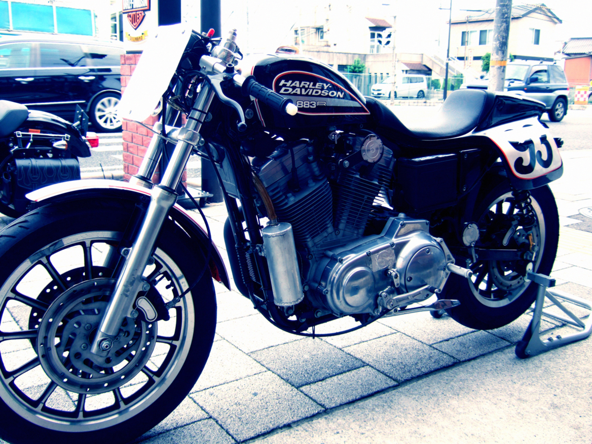 Harley-Davidson Sportster XLH カスタム レーサー