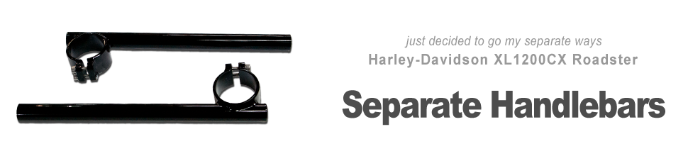 スポーツスター用セパレートハンドル separate handlebars for Harley-Davidson
