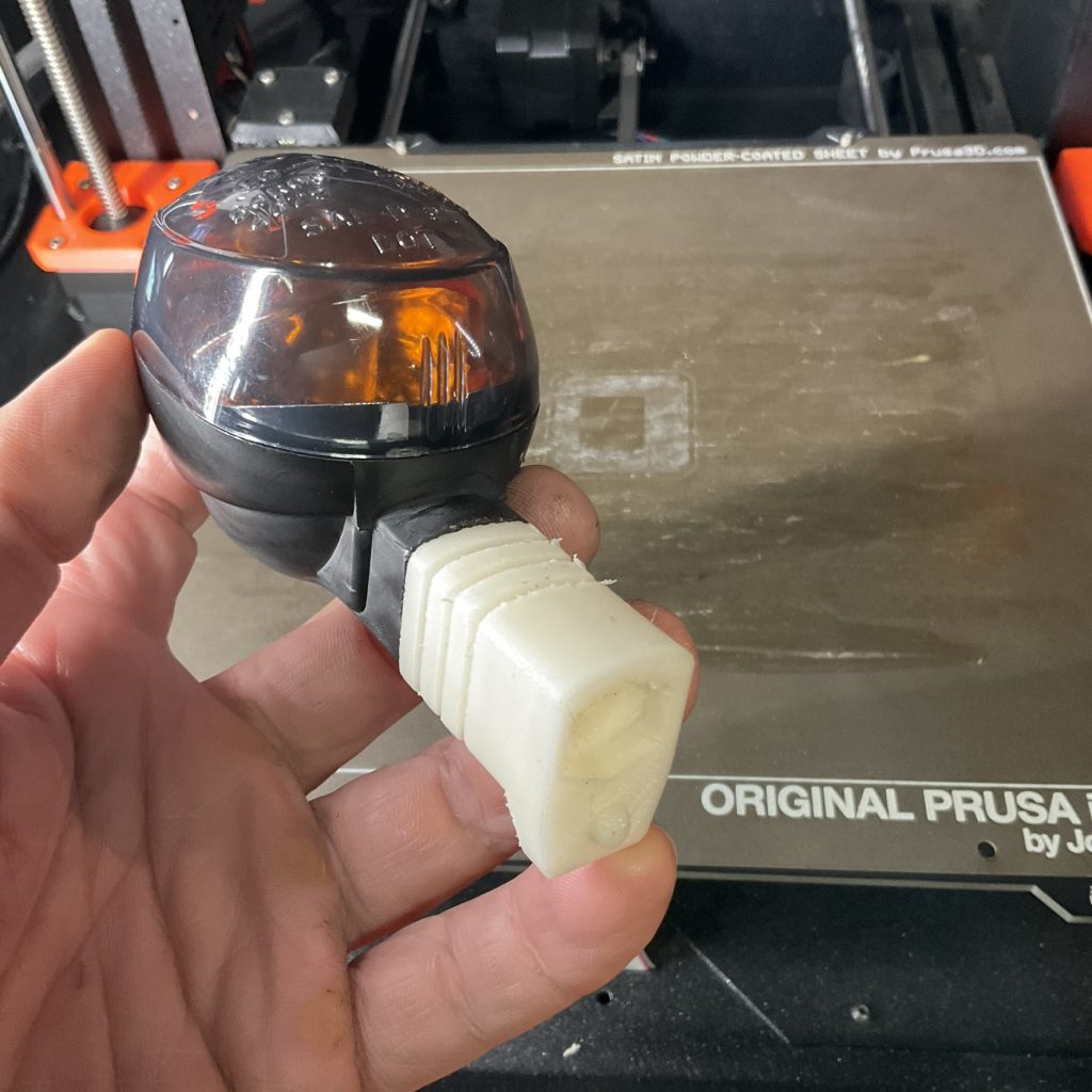 Buell ウインカーの修復