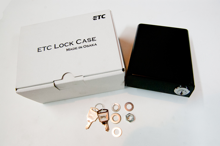 ETC車載器用アルミケースETCロックケース