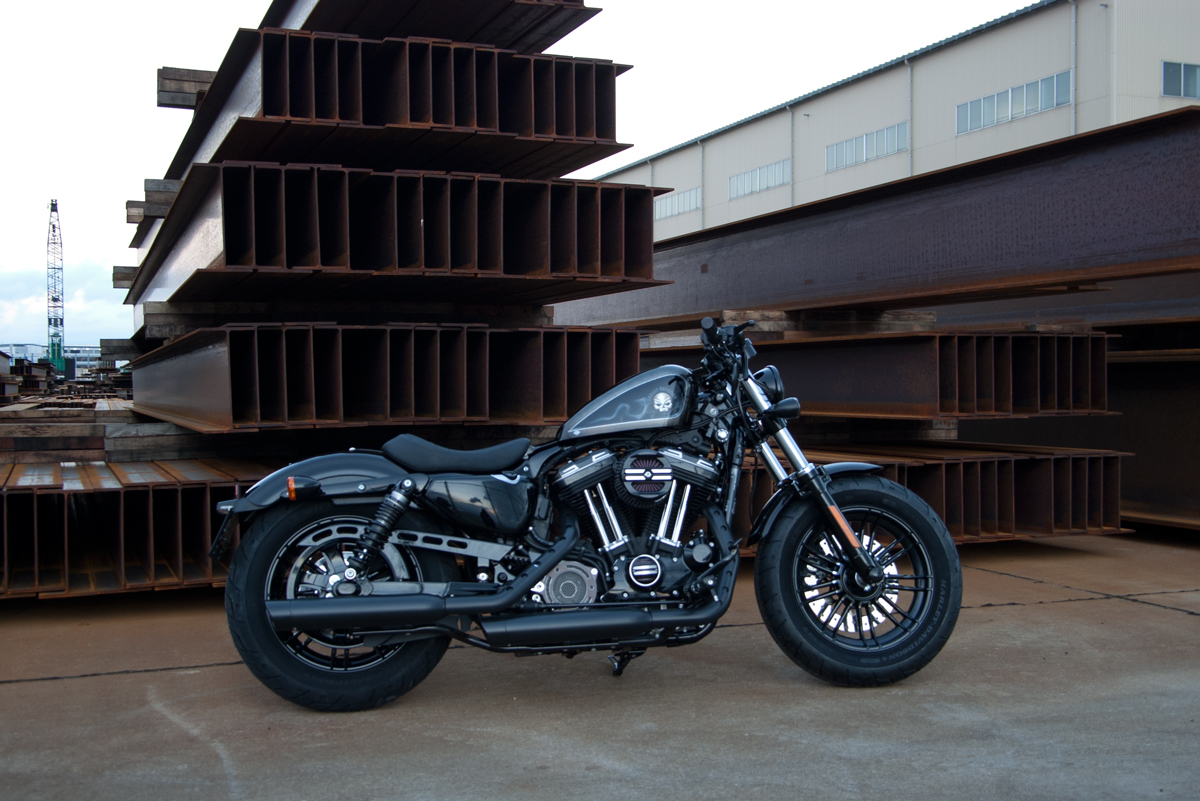 Specially Customized Harley-Davidson SportsterForty-Eight Legacy