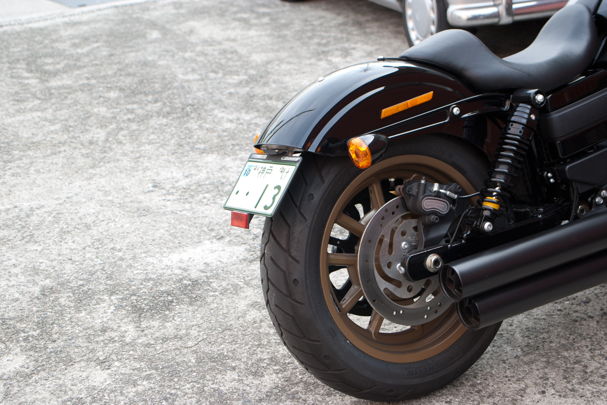 Harley Low Rider S fenderless kit