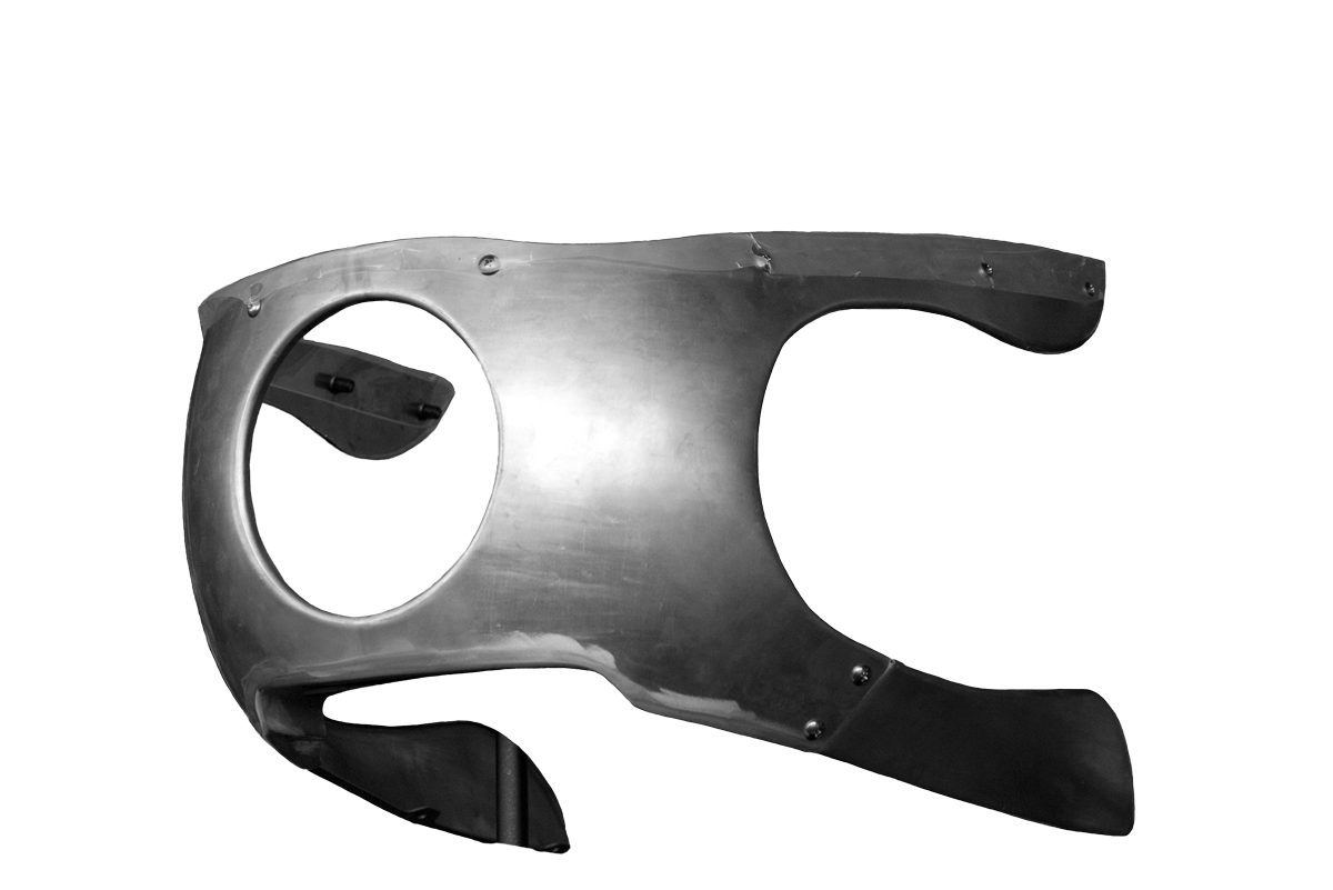 ハーレーダビッドソンスポーツスター用アルミ製カウル