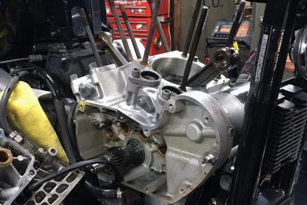 スポーツスター XL1200S クランク修理
