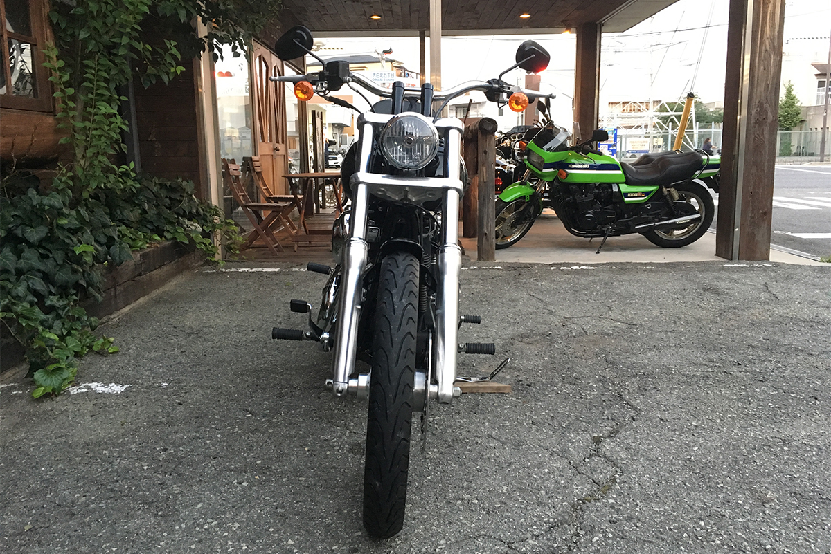 fxdwg wide glide フロントフォーク