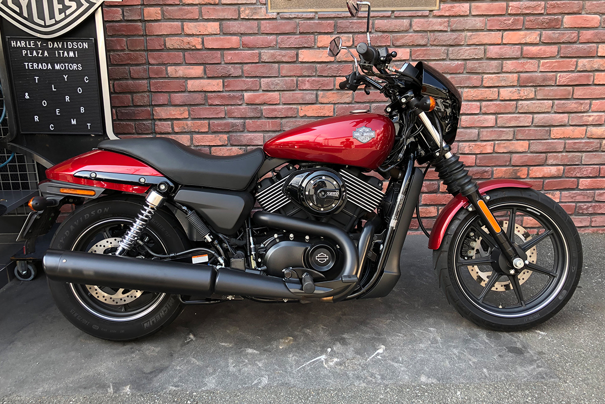 ハーレーダビッドソン 2015年モデル ストリート750