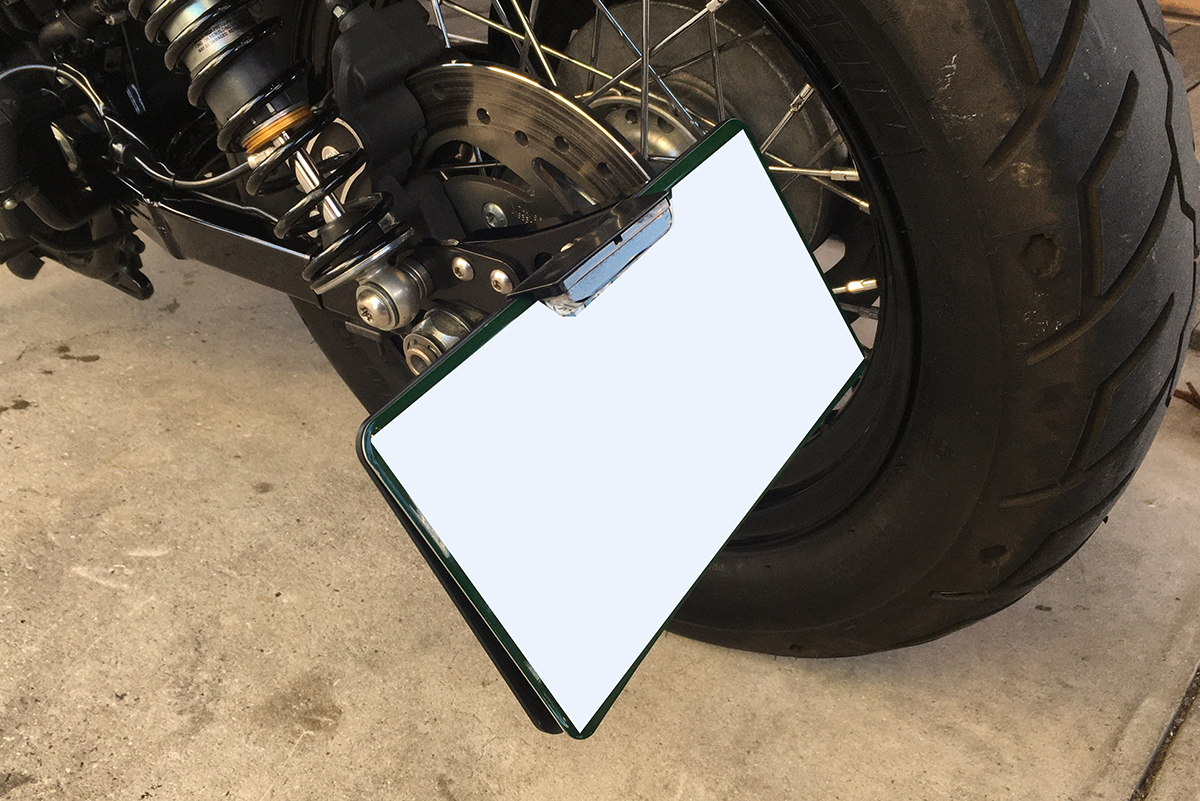 XL1200X ナンバーサイドマウント