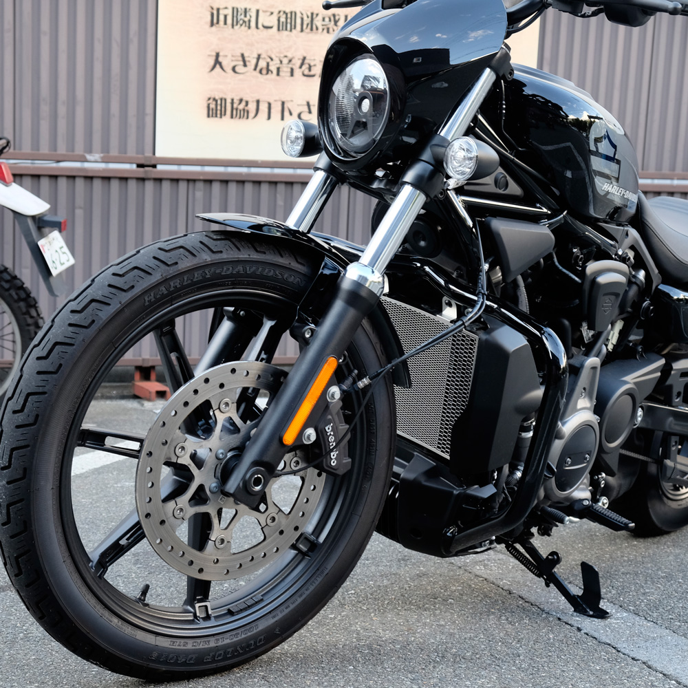 Harley-Davidson Nightster radiator core guard